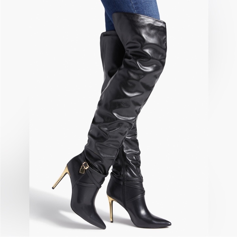 Shoe Dazzle Marcy thigh high boots